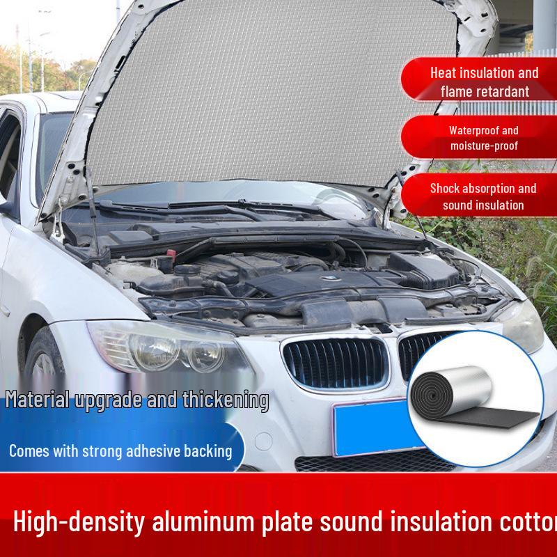 Self-Adhesive Thermal and Sound Insulation Cotton for Car Hoods, Engine Compartments, and Doors