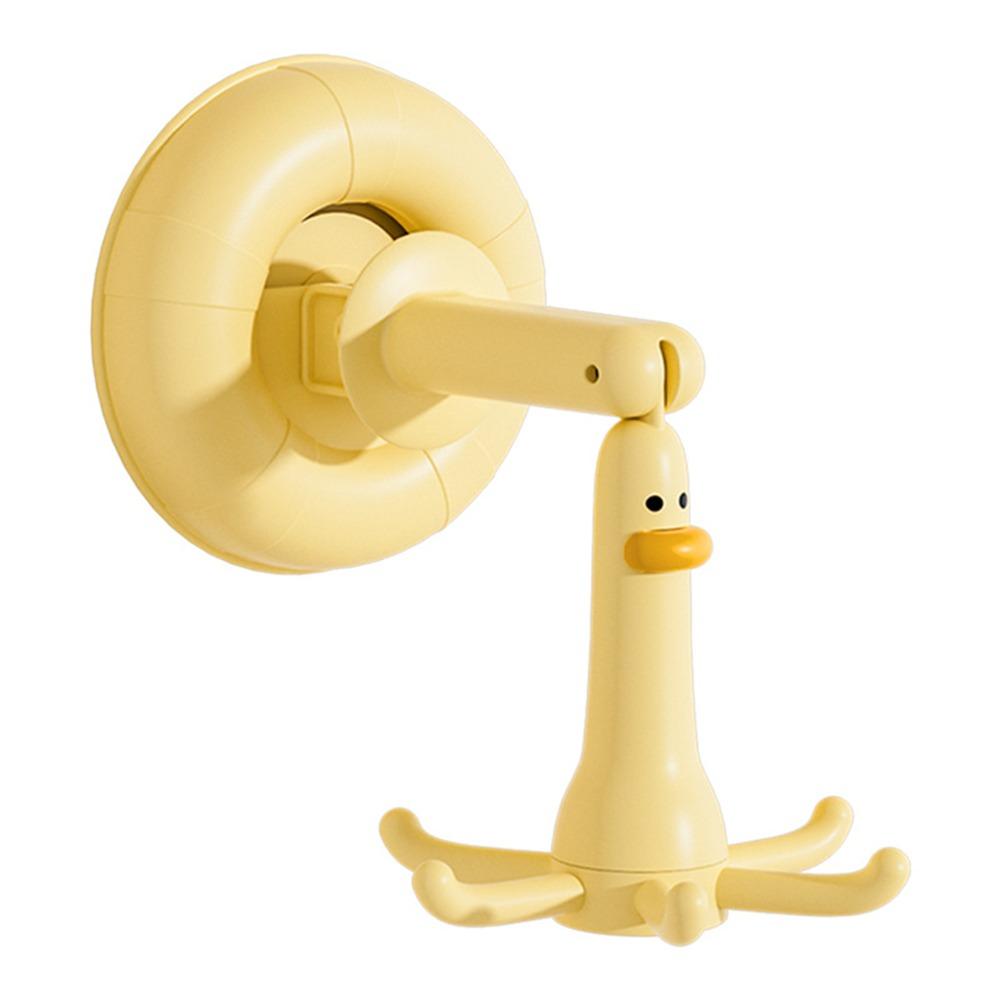 

Шестилапий Кухонний Тримач Присоска Ванна Кімната Маленька Вішалка Нова Ложка для Рису Лопатка Гачок для Каструль жовтий