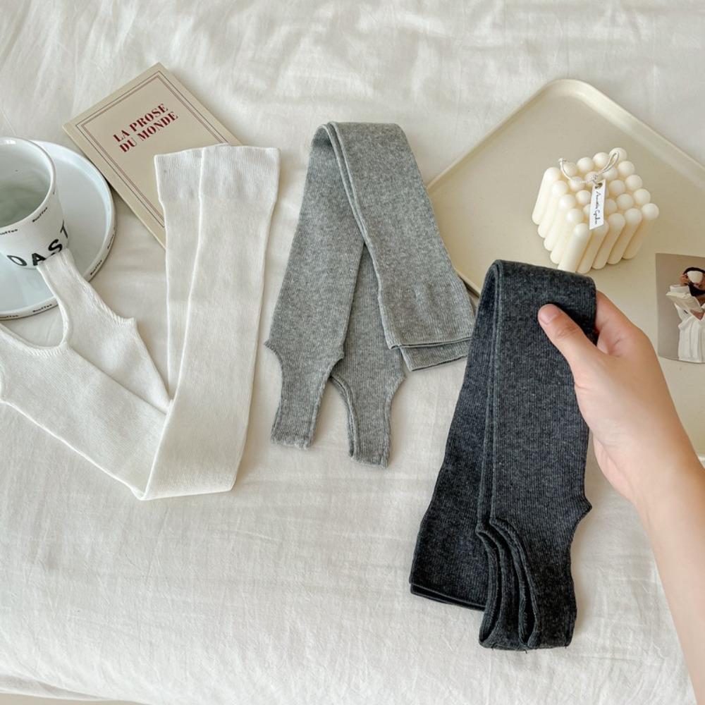 Thin Long Knee Sock Over Knee-High Long Knee High Socks New Women Stockings  Women