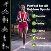 Elastisches Reflektierendes Laufweste, Hohe Sichtbarkeit Verstellbarer Gurt für Nachtjogging, Radfahren, Gassi Gehen