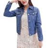 Women's Denim Jacket Plus Size Long Sleeve Jacket