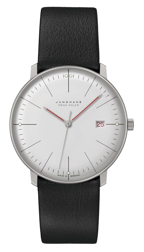 59 2326 02 Junghans Max Bill Mega Solar Radio Solar Sapphire
