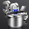 Shuangxi 304 Stainless Steel Clamp-Type Pressure Cooker