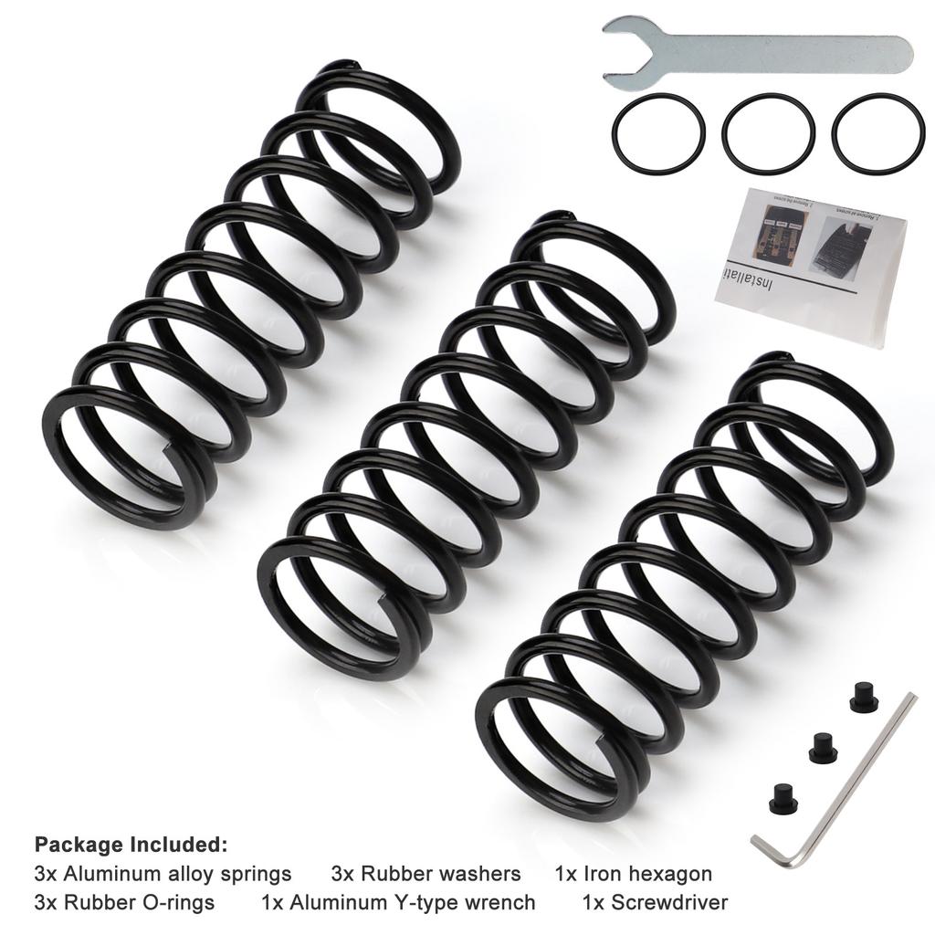 New 3pcs Brake Pedal Spring Kit For Logitech G25 G27 G29 G920 Steering Wheel Black Brake Pedal Spring with Tool