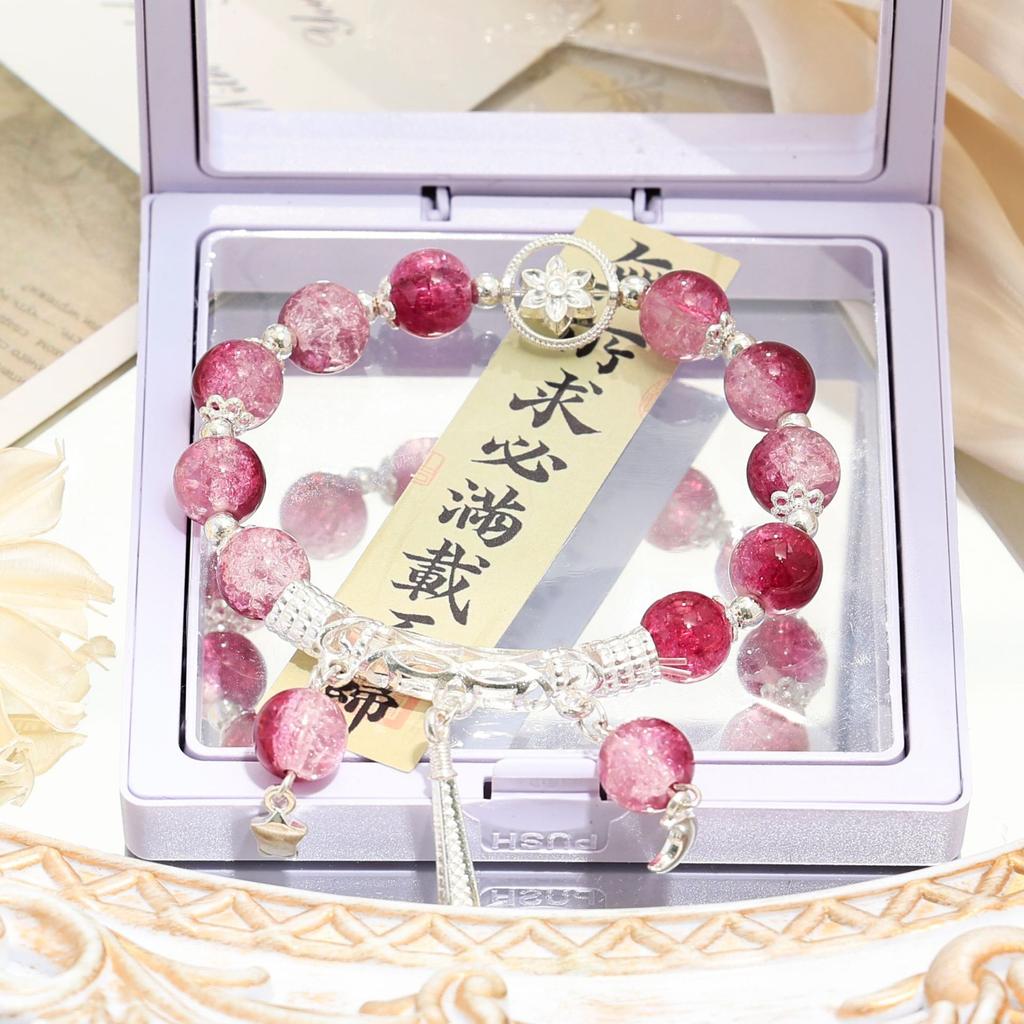 New Mori Super Immortal Starry Sky Half Bracelet Female Ins Wind Sweet and Versatile Student Bracelet Direct Sales Jewelry