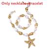 Womens Geometric Necklace With Alloy Star Pendant For Women Summer