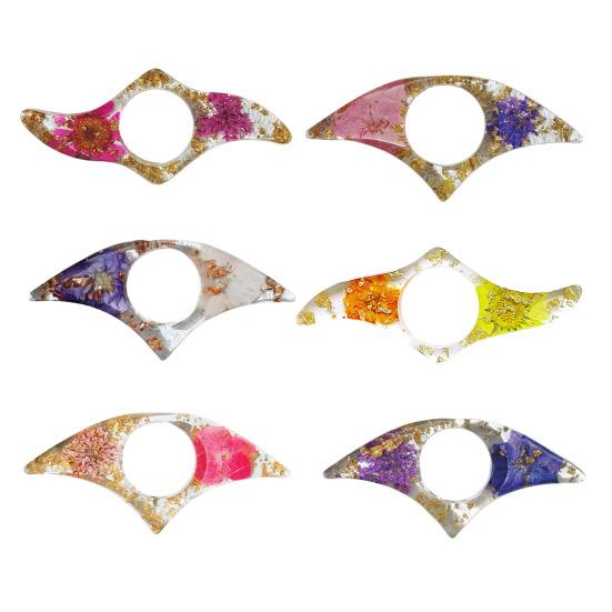 Kurutulmuş Çiçekli Reçine Kitap Sayfası Tutucu Başparmak Yüzüğü Sayfa Tutucu El Yapımı Şeffaf Çiçekli Kitap Ayracı Okuyucular İçin Okuma Aksesuarları Kitap Severler