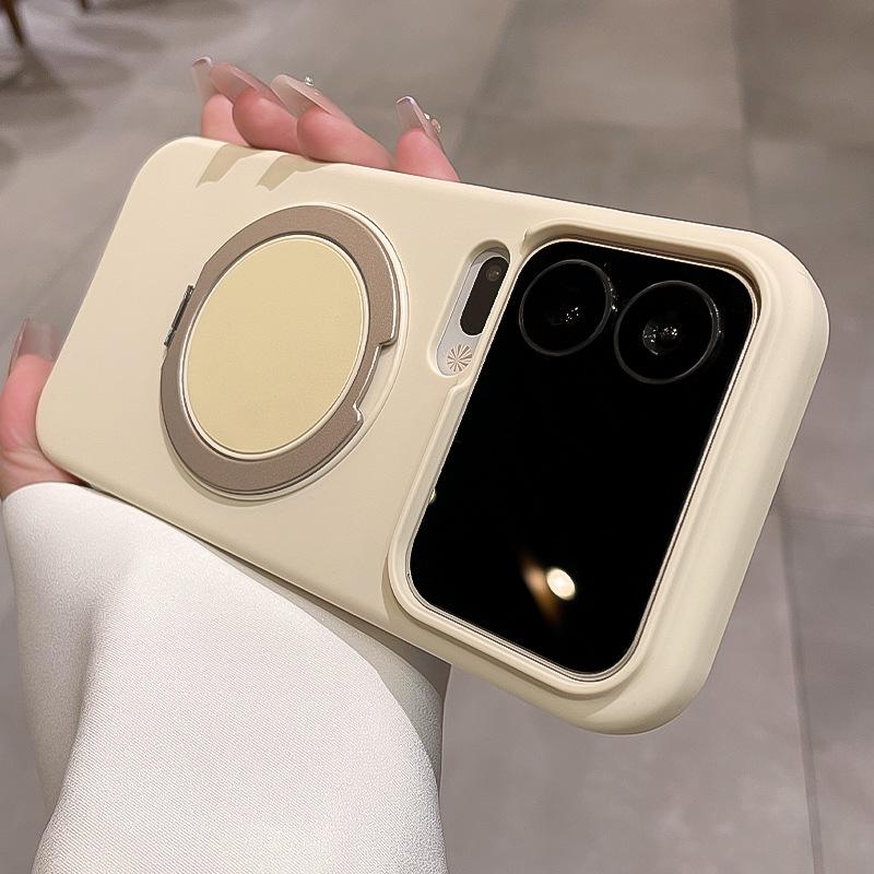 Applicable to Xiaomi 17promax mobile phone case Xiaomi 17pro protective case 17 liquid magnetic suction 14 bracket 13 all-inclusive