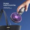 2025 Mini Portable Handheld USB Rechargeable Fan with 5-Speed Quiet Operation