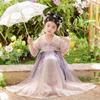 Sommer-Hanfu-Kleid für Mädchen