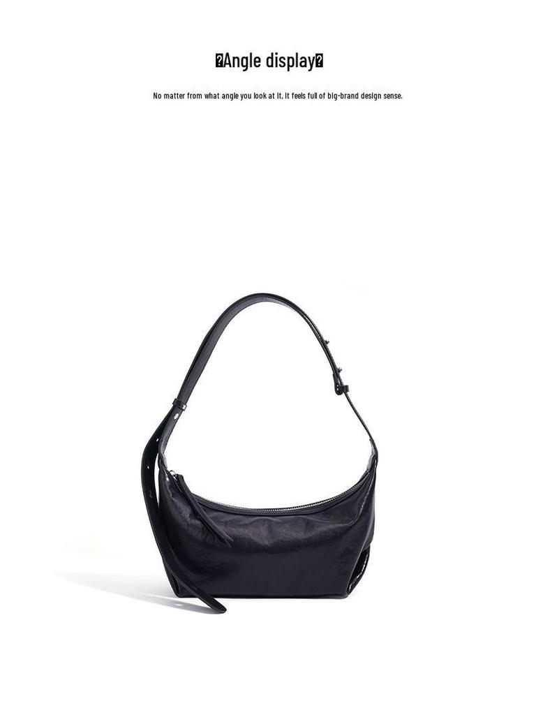 2025 Minimalist Retro Crossbody & Underarm Bag - High-End, Fashionable, Versatile for Commuting