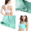 Women Breathable Padded Sports Bra With Hollow Out Design And Pure Color