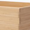 MUJI Stackable Bamboo Rectangular Storage 26cm W X D X Product Number Suitable for Clothing Storage Box, Half, Small, 18.5cm 8.5cm H, 12047261,