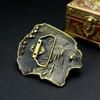 Western Styles Belt Buckle with Indian Tribal Pattern For Casual And Formal Wear Women Men Unisex Belt Clasp Accessory