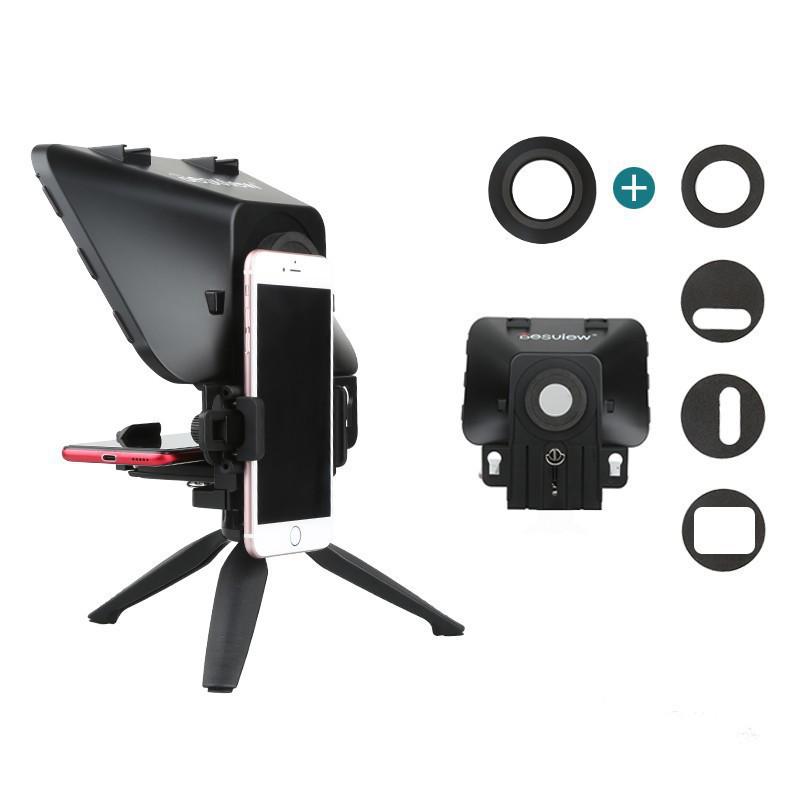 Baisiyue T3 Teleprompter for Mobile & DSLR Cameras - Perfect for Douyin Live Streaming and Video Interviews