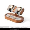 Solid Wood Watches Display Stands Base Watch Necklace Bracelet Organizer Rack Bangle Scrunchie Headband Showcase Stands