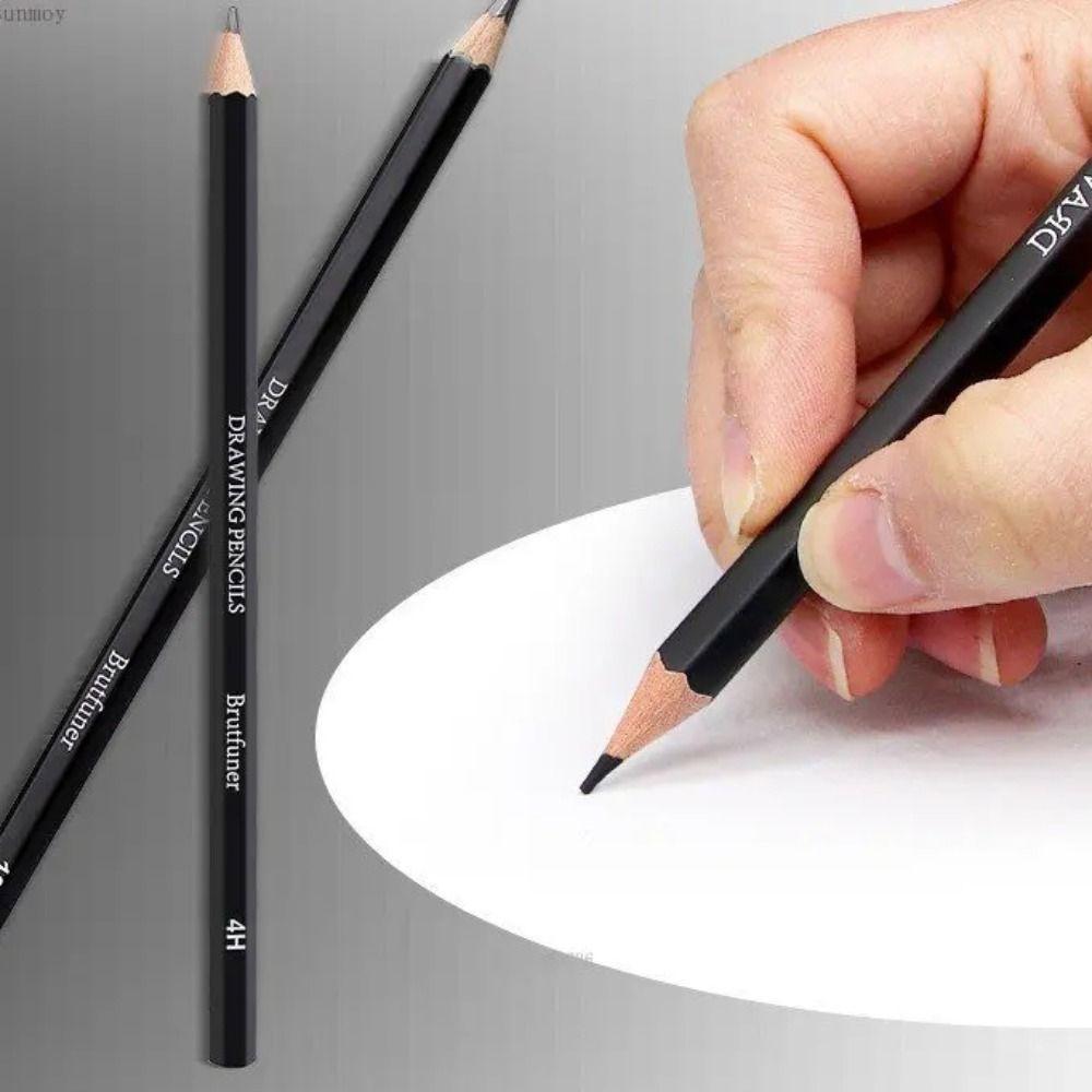 Glattschreibendes Skizzenbleistift-Set HB 2H 4H B 2B 3B Zeichenbleistift Graphitstift Schreibwaren