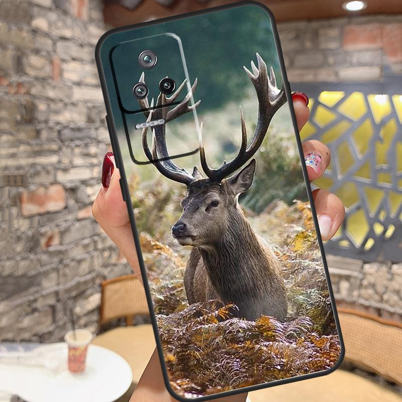 Deer Hunting Camo Case For Xiaomi 15 14 13 Ultra 11T 12T 13T 14T Pro POCO X7 X6 Pro X3 X5 M6 F5 F6 Pro Cover