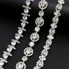 10Yards Rhinestone Chain Diamond Trim Fringe Crystal Bag Hat Accessories DIY Wedding Decoration Gift Irregular Rhinestone Ribbon