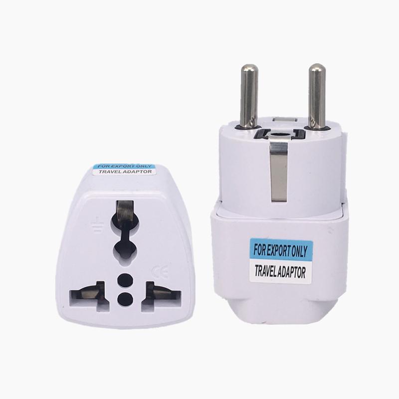 Universal AU UK US EU CN Plug Adapter US To EU Plug Converter Australian KR Euro Travel Adapter Power Electric Socket AC Outlet