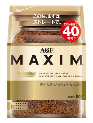 AGF Maxim Instant Coffee 80g Bag [Eco Pack Refill]