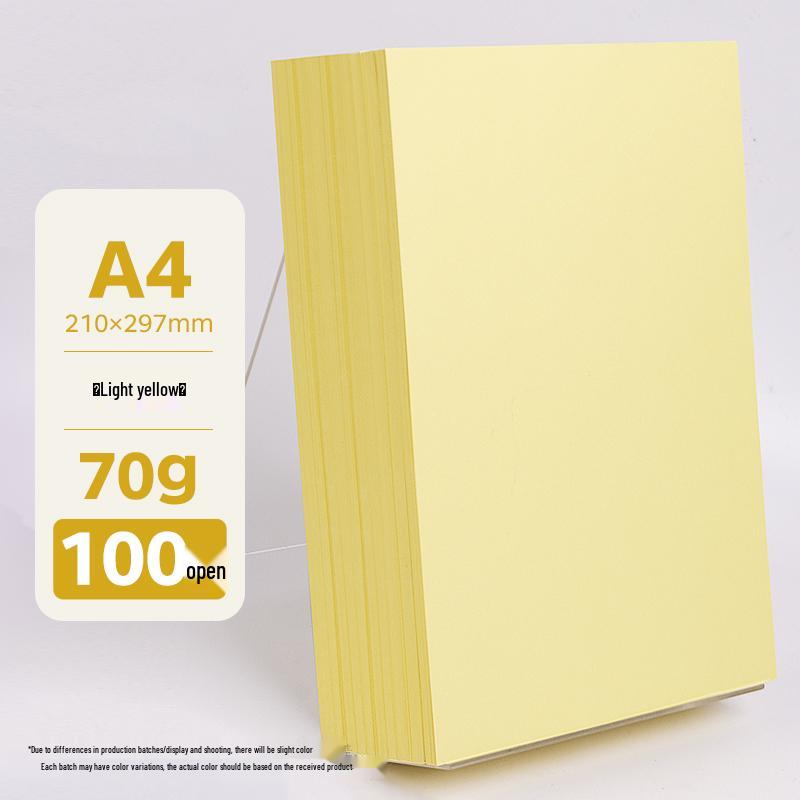 A4 Assorted Color Thickened Origami Paper 80g/120g/150g - Pink, Red, Blue