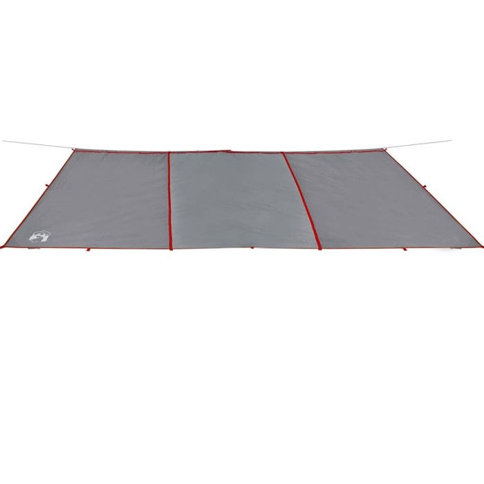 VidaXL Camping Tarp Grey and Orange 420x440 Cm Waterproof, Tarp, Waterproof Tarp, Lightweight Camping Tarp, Tarp 94675