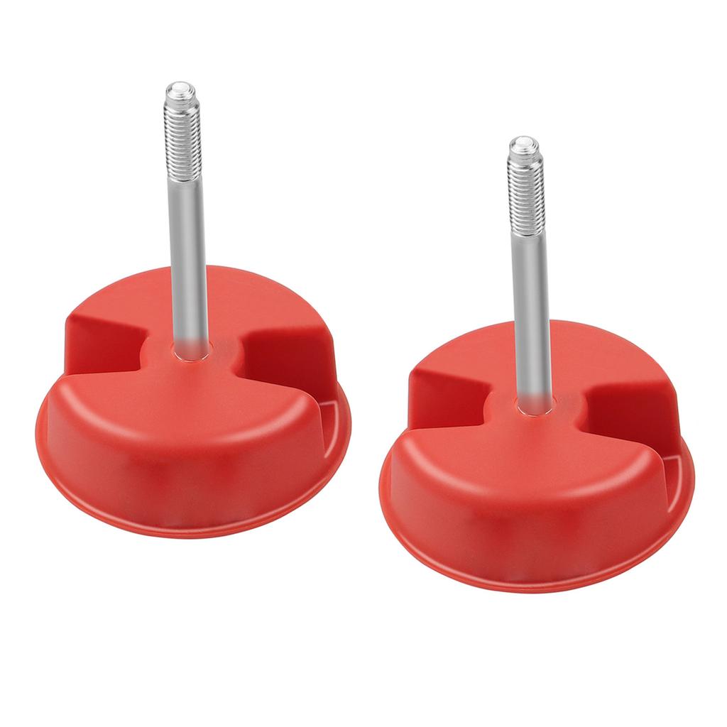 Hardtop Top Hard Panel Mounting Screw Knob 2pcs for Jeep Wrangler JK 2dr and Unlimited 4dr 2007-2019