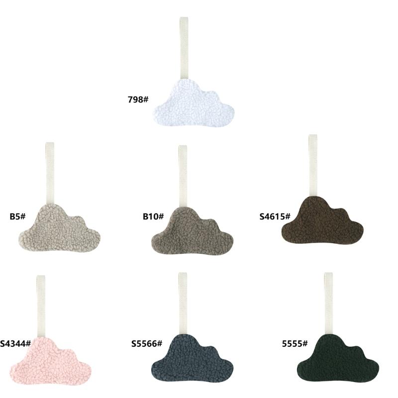 Baby Pacifier Clip Pendant Stuffed Cloud Toy Dummy Chain Anti-drop Teether Organizer Holder Decors Infant Teething Toy