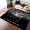 Rock Music Floor Mat Soft Thickened Absorbent Non-Slip Bedroom Living Room Door Mat Home Decor Flannel Rugs