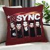 Pop Nsync Kissenbezug Kissenbezug Set 4 Stück 50X50 45X45 40X40 Kissenhülle Dekorativ Sofa Heimdeko
