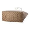 Coach City 33 Classic Monogram Drawstring Closure Tote Bag Women tote Brown 5696-SVV7Q