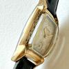 Used Antique Bulova Mechanical/hand-wound Watch Gold/black 1950's Rare