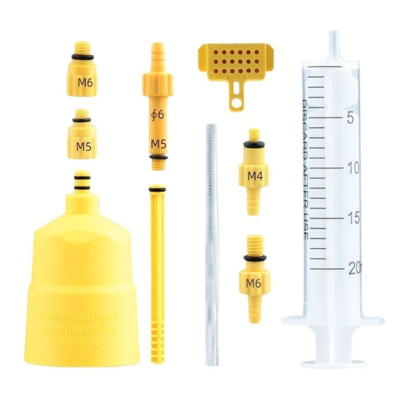 Universal Bike Hydraulic Disc Brake Bleed Kit Multi-tool Set for Mineral Oil Change Professional Cycling Maintenance Equipment