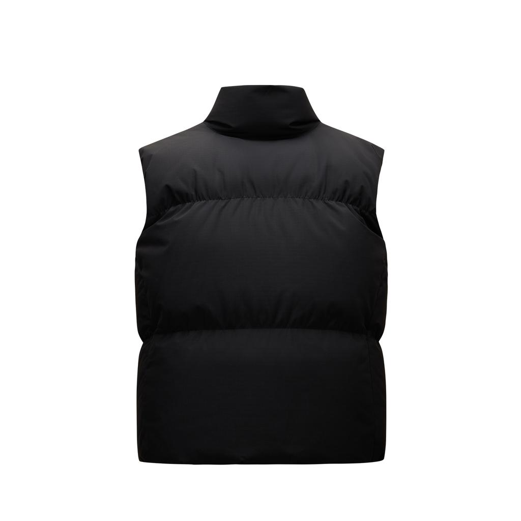 Anta Life Series Winter 2025 Down Vest Women Vests Basic-Black 962548906-7