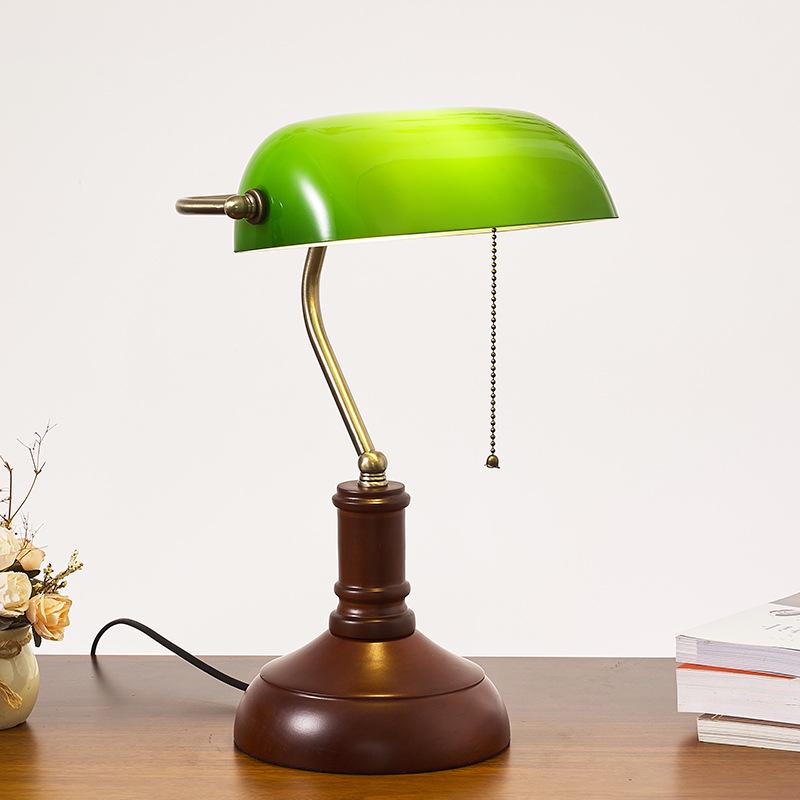 American Retro Table Lamp: Old Shanghai Bedroom & Living Room Lamp