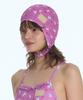Lupeulupeu Retro Aviator Swim Cap [Bunny Lace_Pink]
