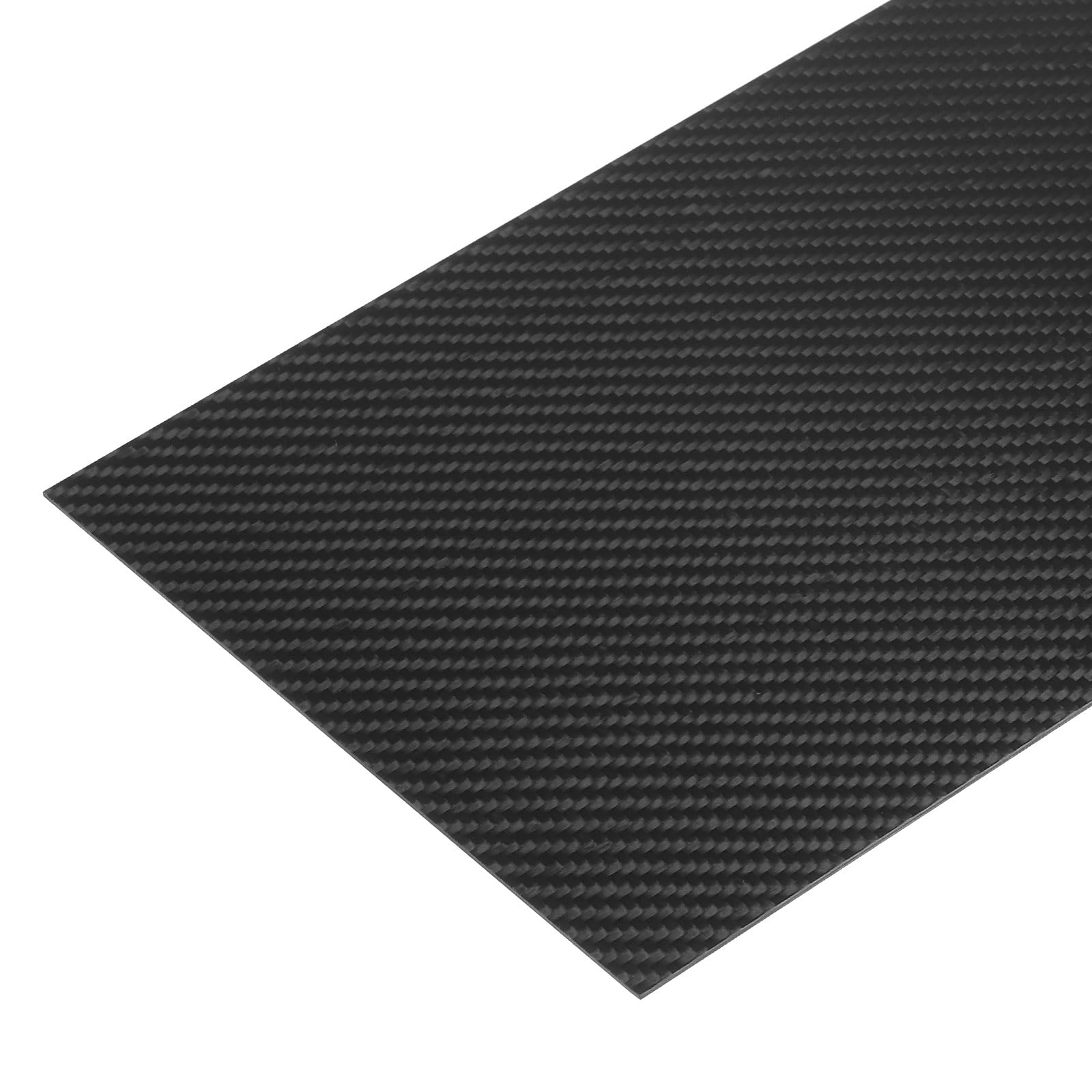 

uxcell Лист из углеродного волокна, одинарный, 200x300x1,5 мм, матовая отделка, плоская полоса из углеродного волокна Paltrud, панельный лист с твиловым плетением для кайта и радиоуправляемого самолета