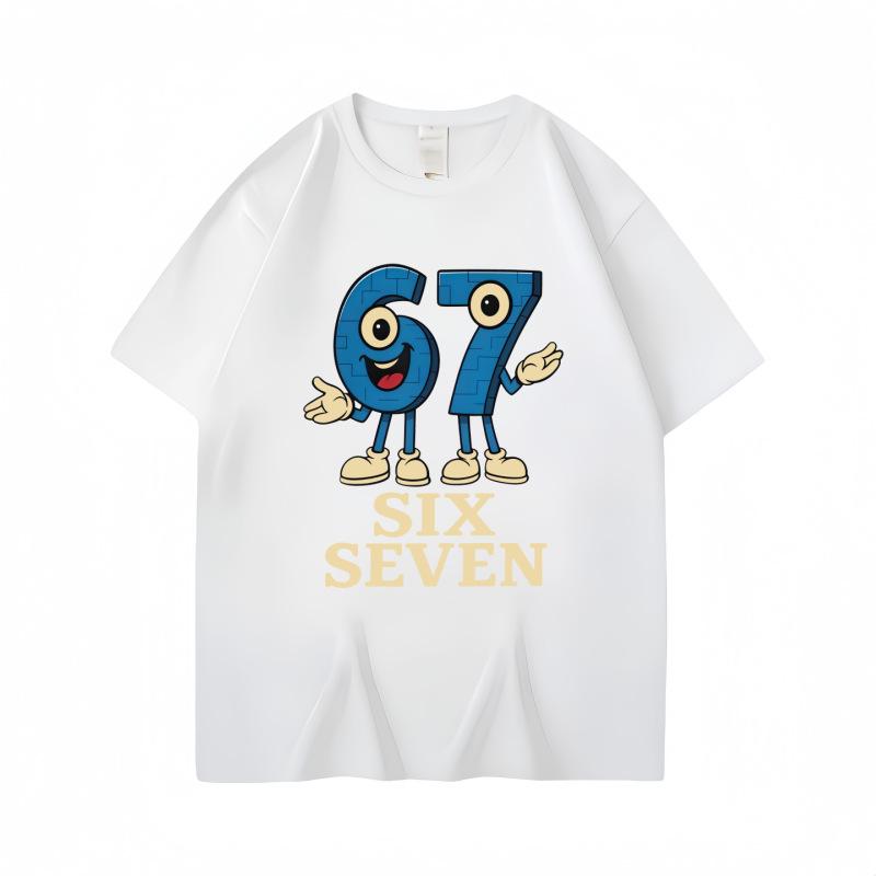 

2026 Kids Summer Fashion T-shirt: 180g Cotton, European & American Style for Boys & Girls 140cm