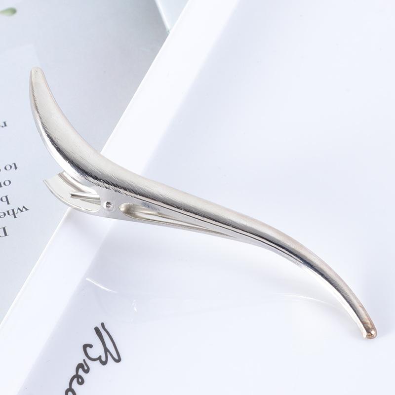 

Модные аксессуары для волос Женственность Матовая металлическая невидимка S-образной формы изогнутая перевернутая Зажим «Утиный клюв» с универсальным заостренным кончиком