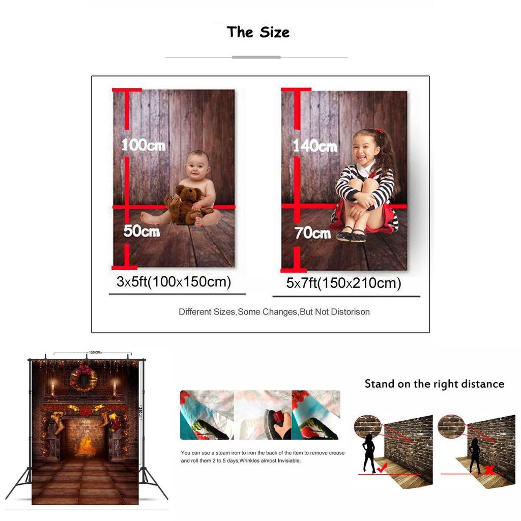 Weihnachtsthema Fotohintergrund für Kinder Studioporträt Kreative Foto-Requisite