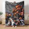 2pac Blanket Soft Warm Cozy Suitable for Bedding Sofa Chair Four Seasons Universal Warmthful Decor Ideal Gift For Birthday Valentine'S Day