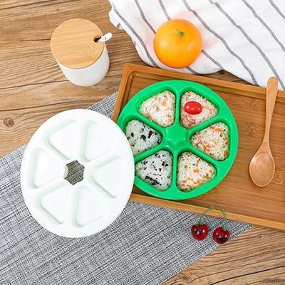 Sushi Mold Triangle Onigiri Mold Bento Box Japanese Sushi Making Kit Sushi Press Maker Rice Ball Box