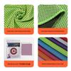 Quick-Dry Cooling Sports Towel - Sweat-Wicking, Detachable & Portable
