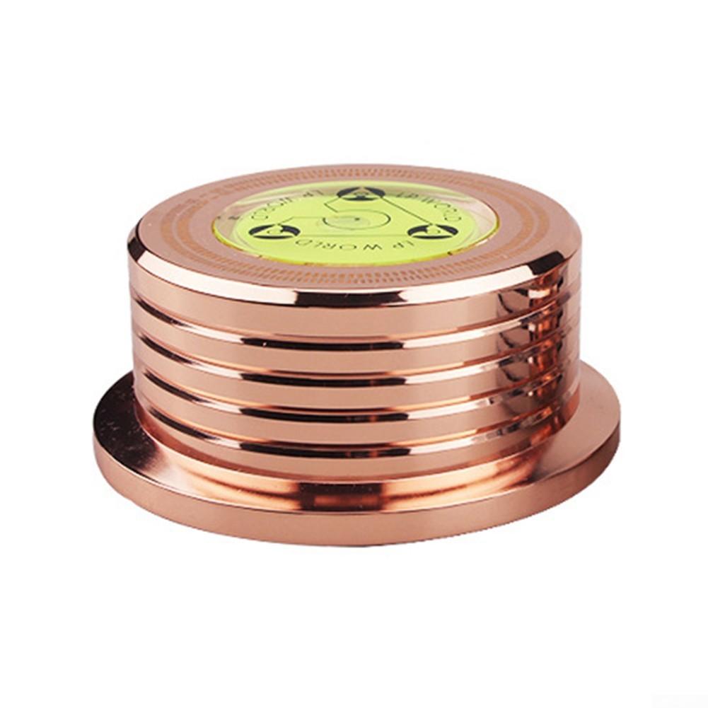 

Совместимость со стабилизатором пластинки алюминиевых проигрывателей LP розового золота