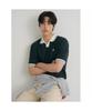 Binpolmen Tipping Open Collar Neck Knit Green