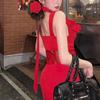 High-end sexy French pure desire flower suspender dress women's early spring royal sister temperament fishbone dress hip skirt