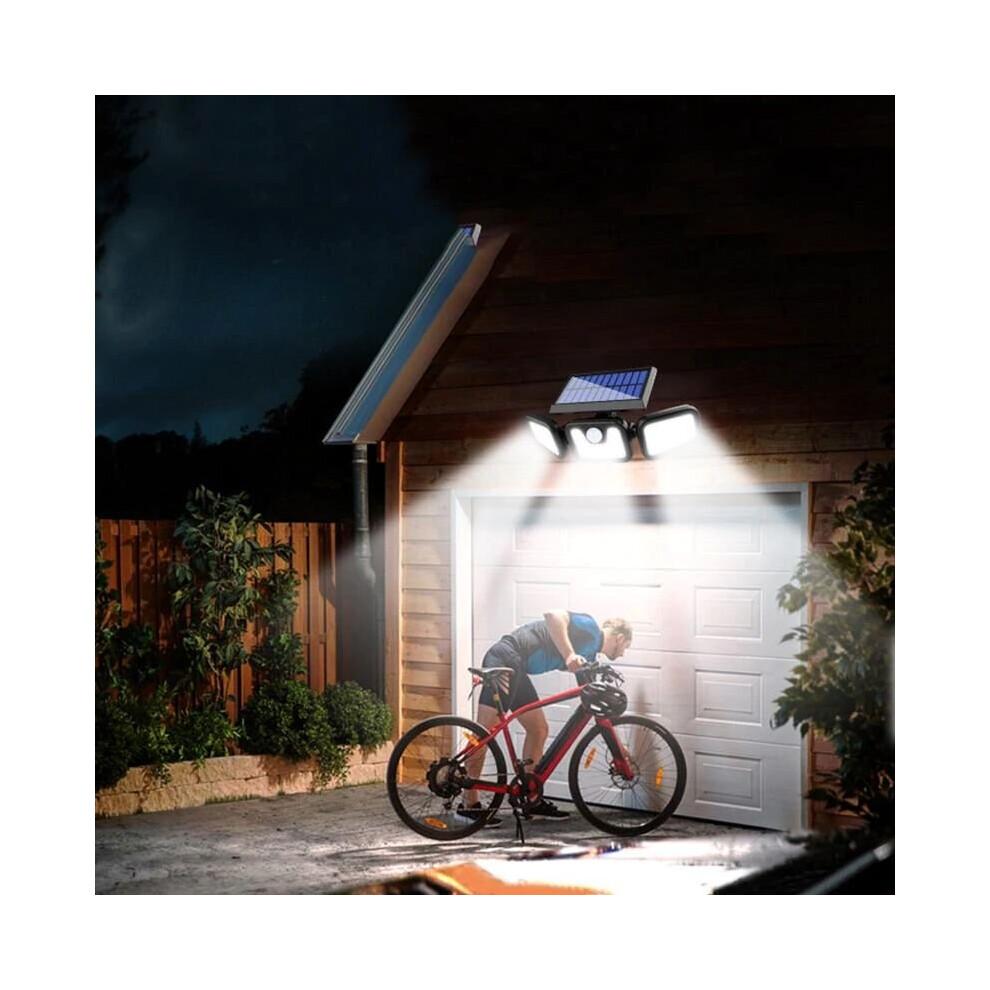 74 LED Solarbetriebene Außenleuchte mit Sensor