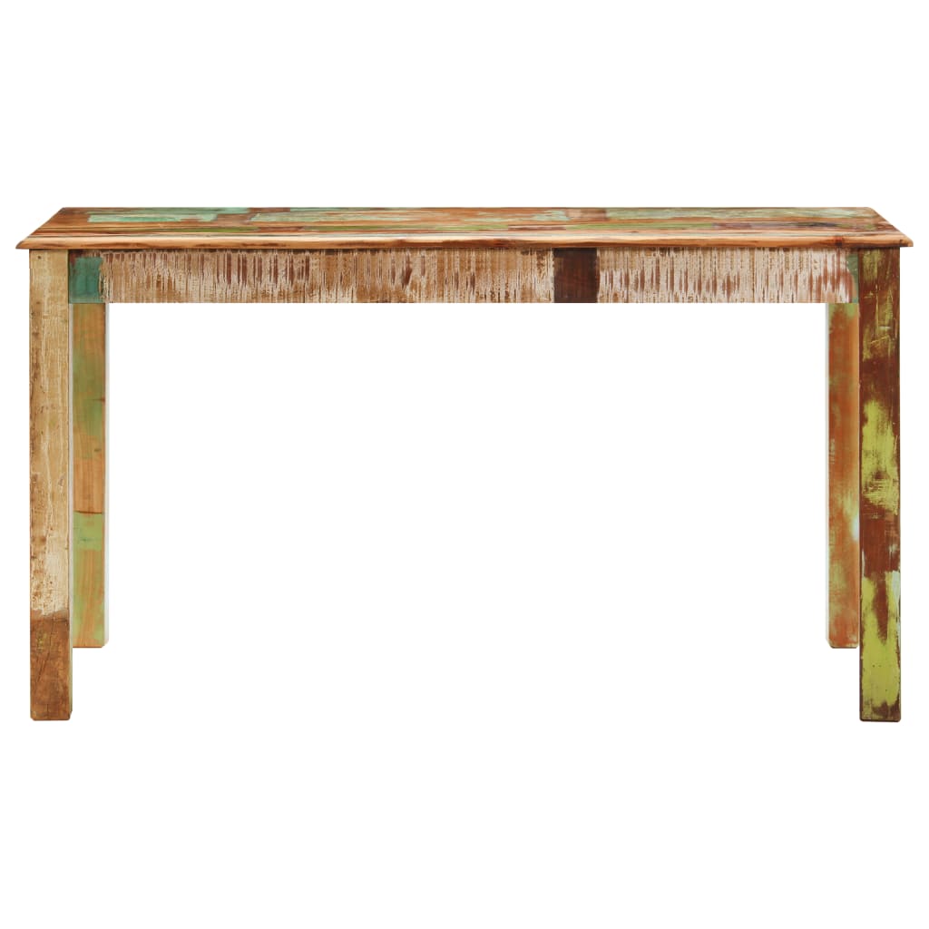 Dining Table Reclaimed Solid Wood 140 X 70 X 76 Cm