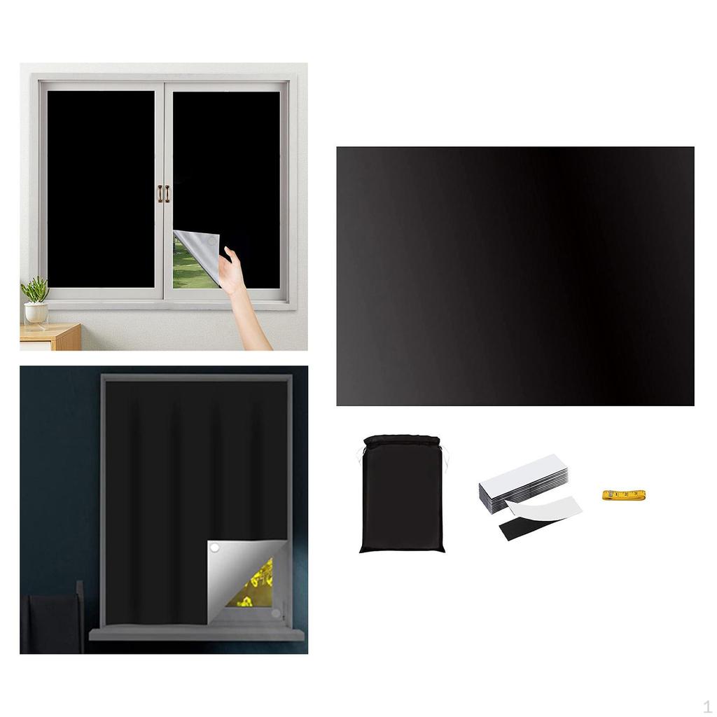 Blackout Curtain DIY Window Shades Travel Pendant No Privacy Blocking for